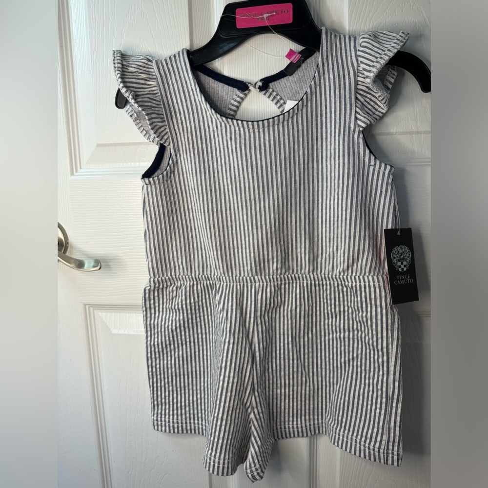 NWT Vince Camuto Size 7 Girl Romper - Picture 2 of 4